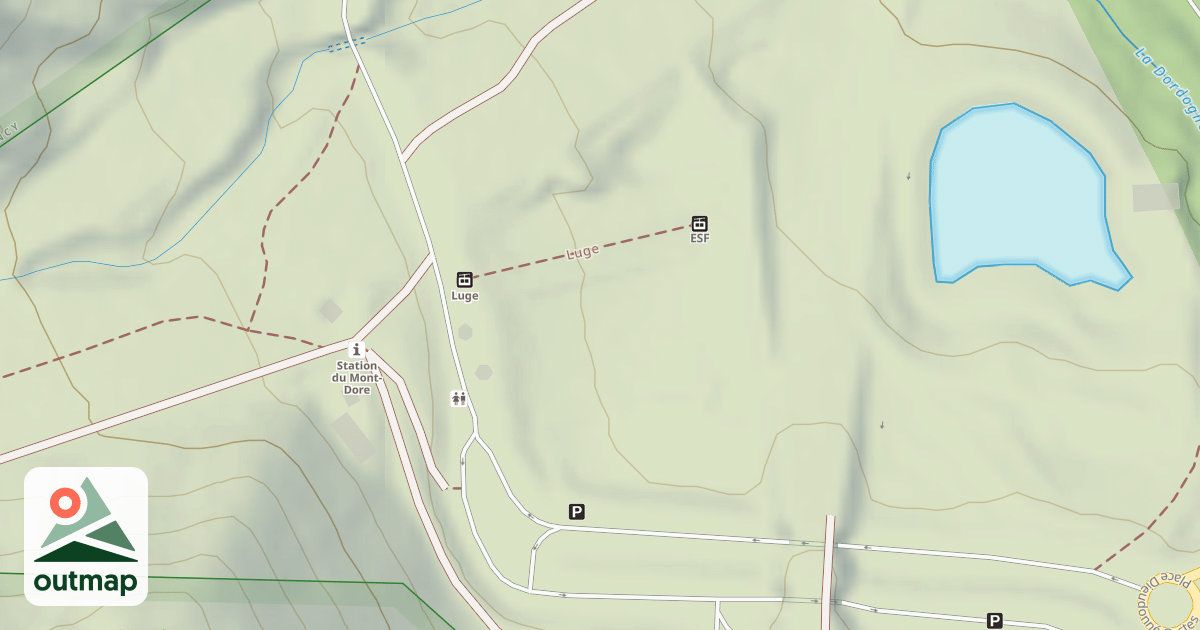 Map of Sancy Park