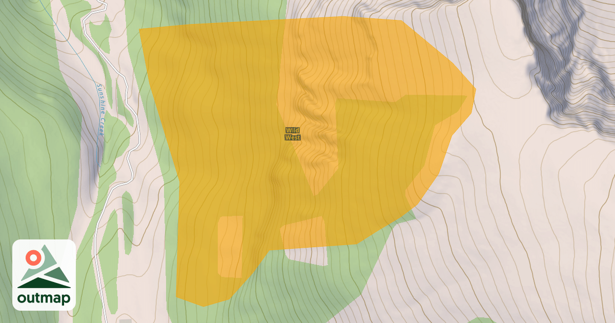 Map of Wild West