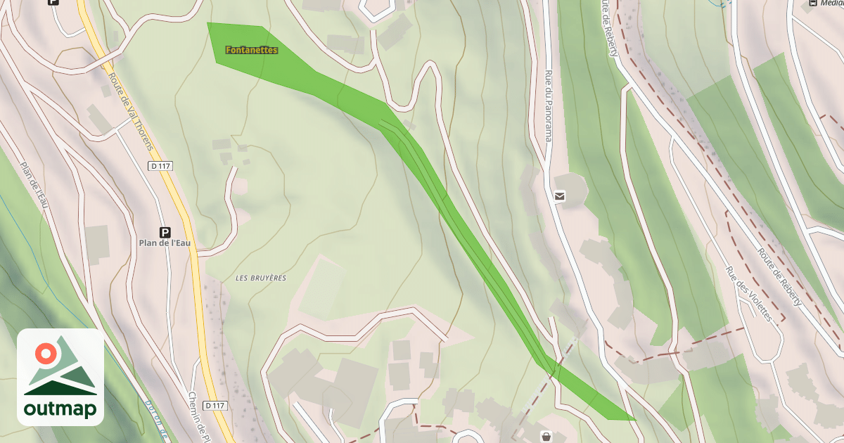 Map of Fontanettes