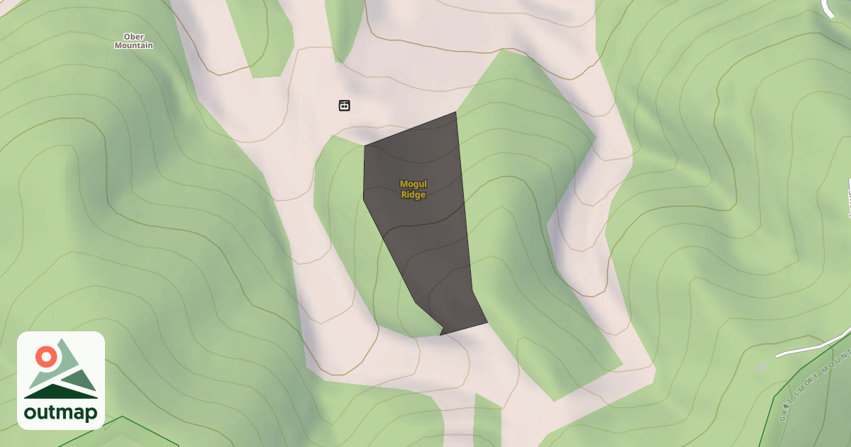 Map of Mogul Ridge