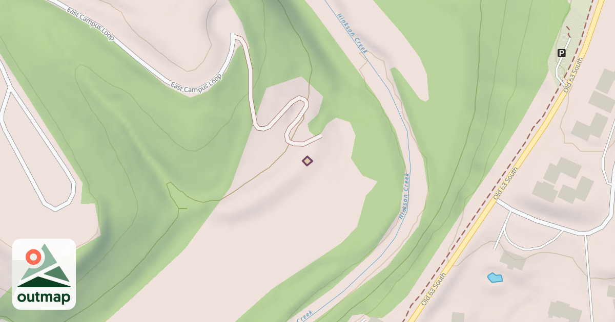 Map of Climbing Gym