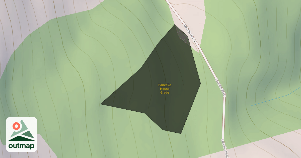 Map of Pancake House Glade