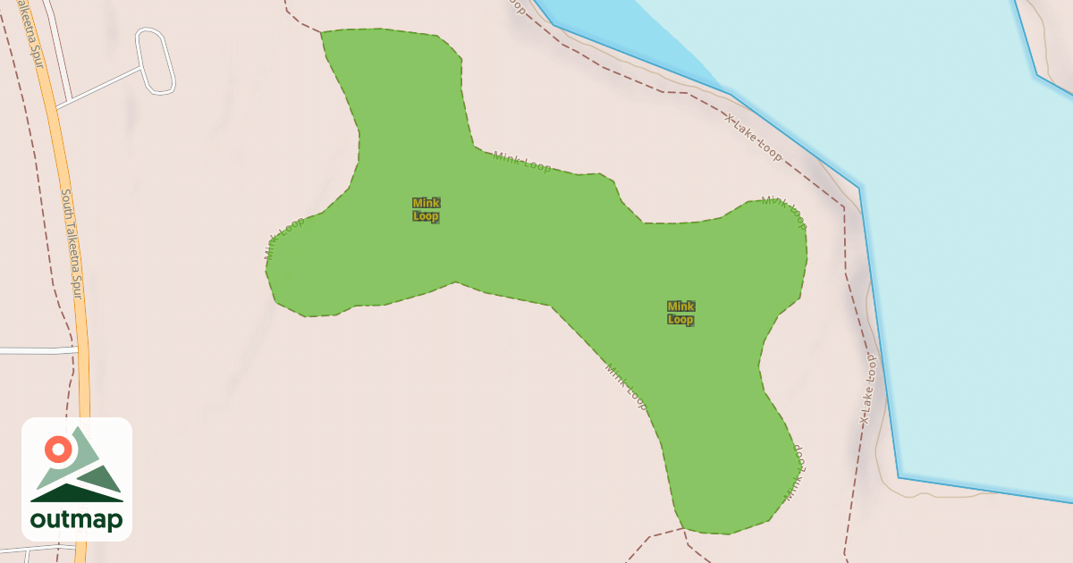 Map of Mink Loop