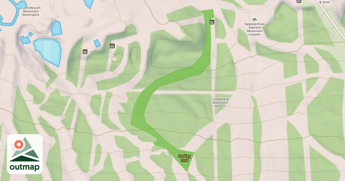 Map of Turkey Trot
