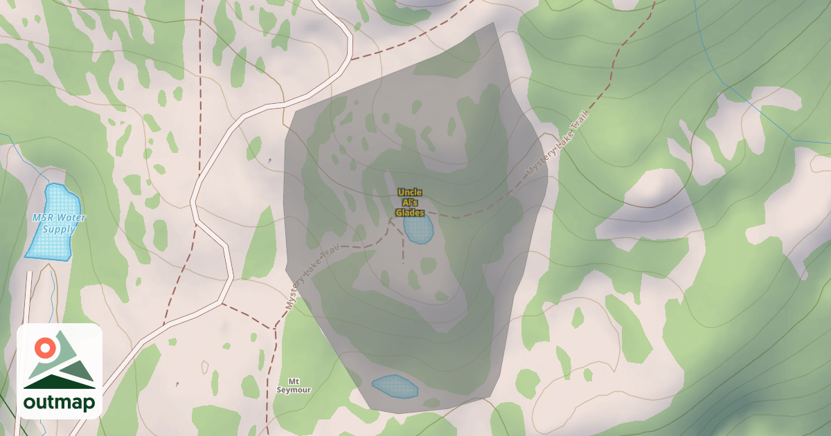 Map of Uncle Al's Glades