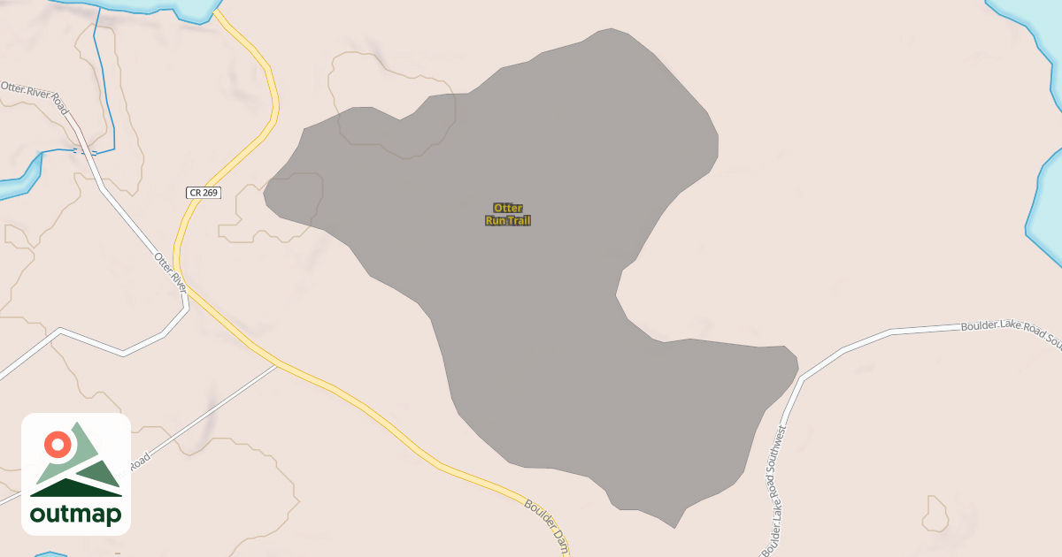 Map of Otter Run Trail