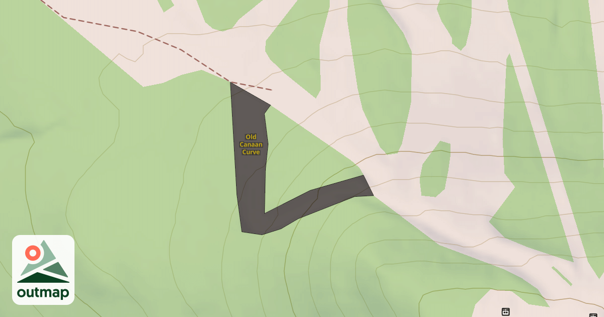 Map of Old Canaan Curve