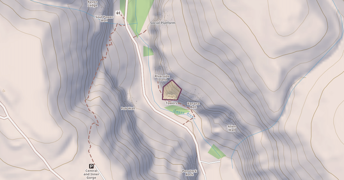 Map preview of High Tension Towers