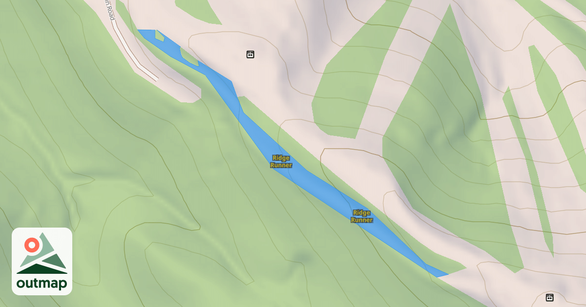 Map of Ridge Runner