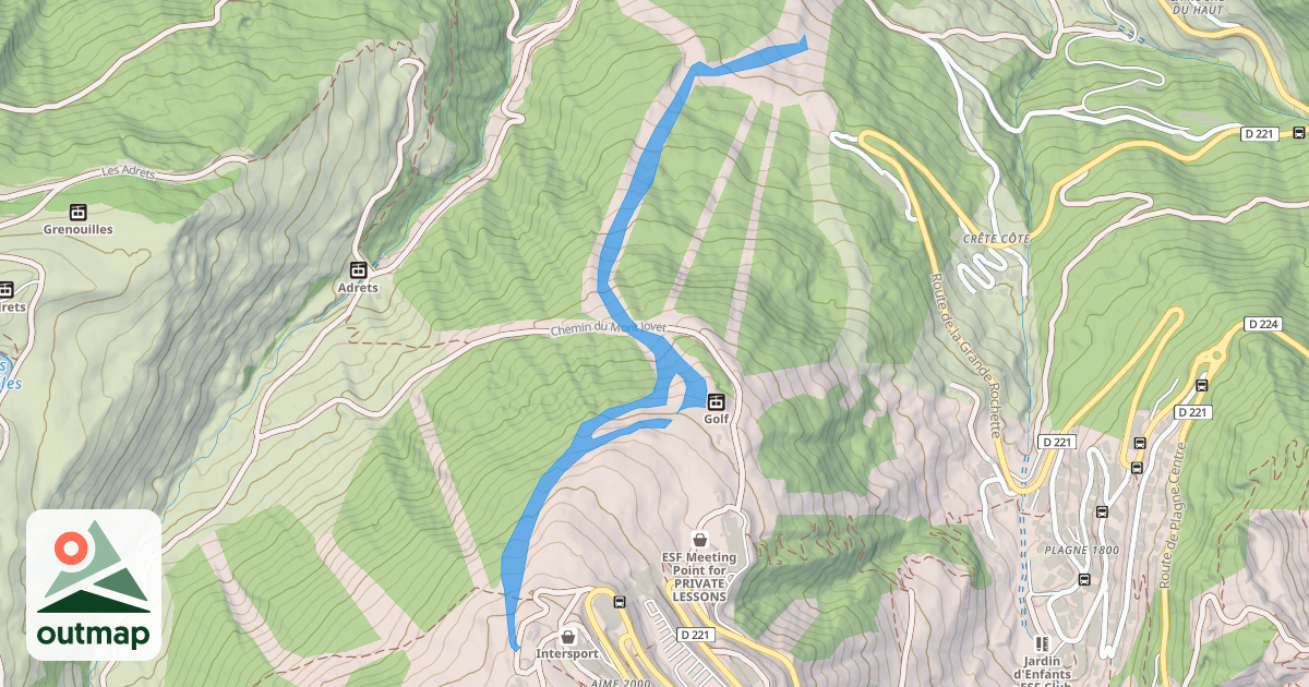 Map of Émile Allais