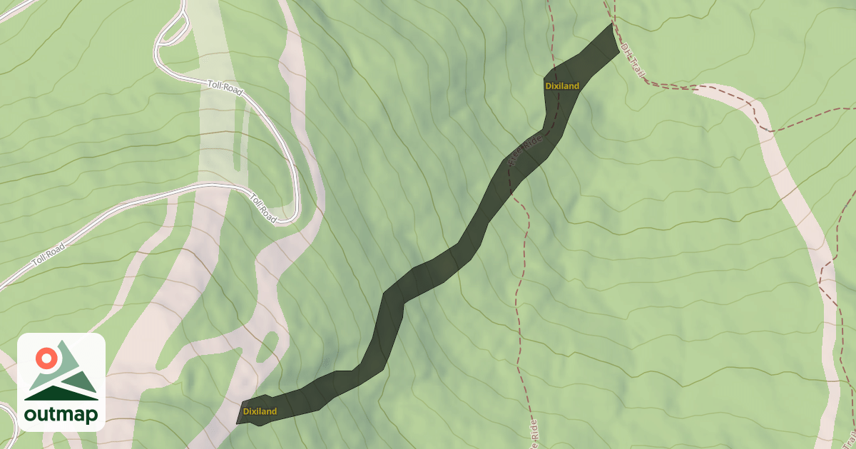 Map of Dixiland