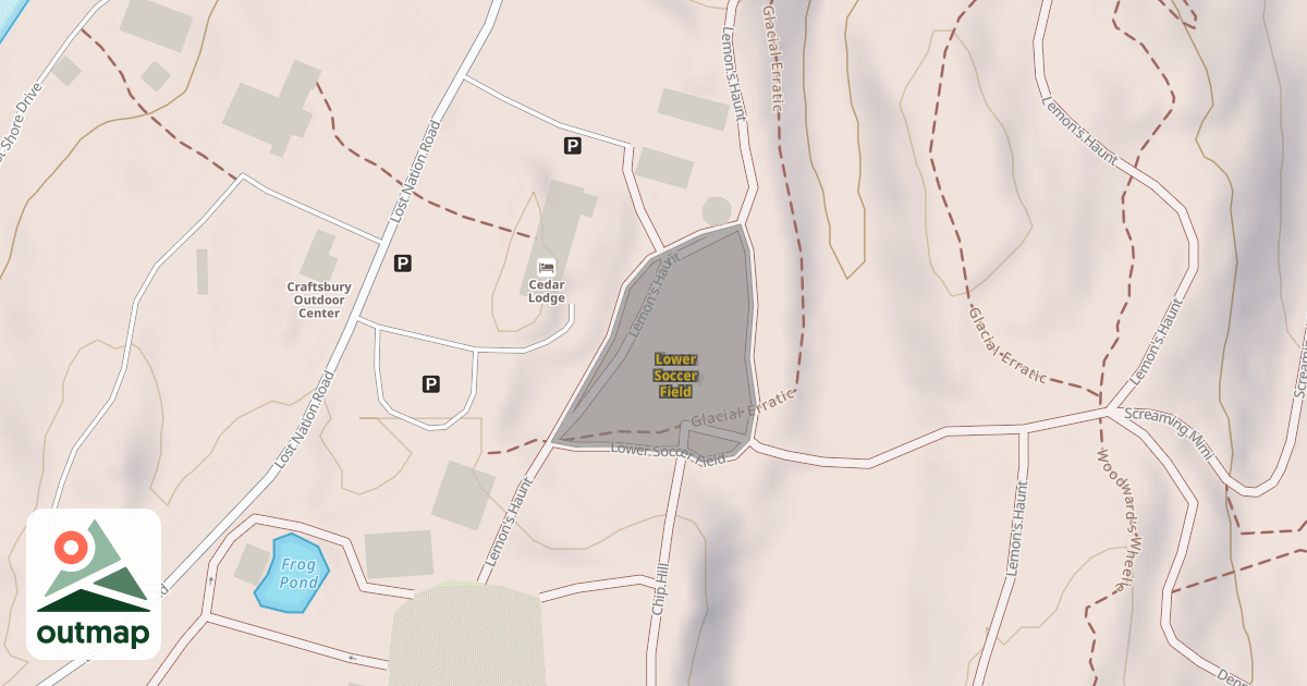 Map of Lower Soccer Field