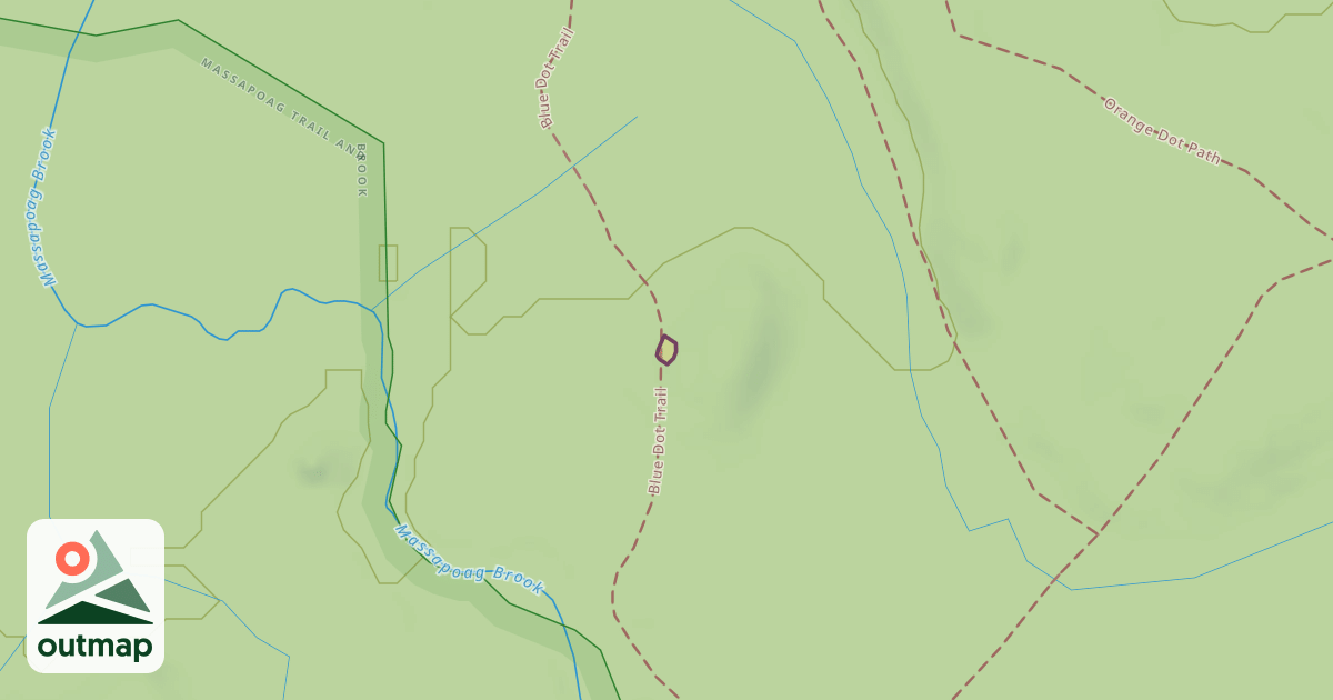 Map of Devil's Rock