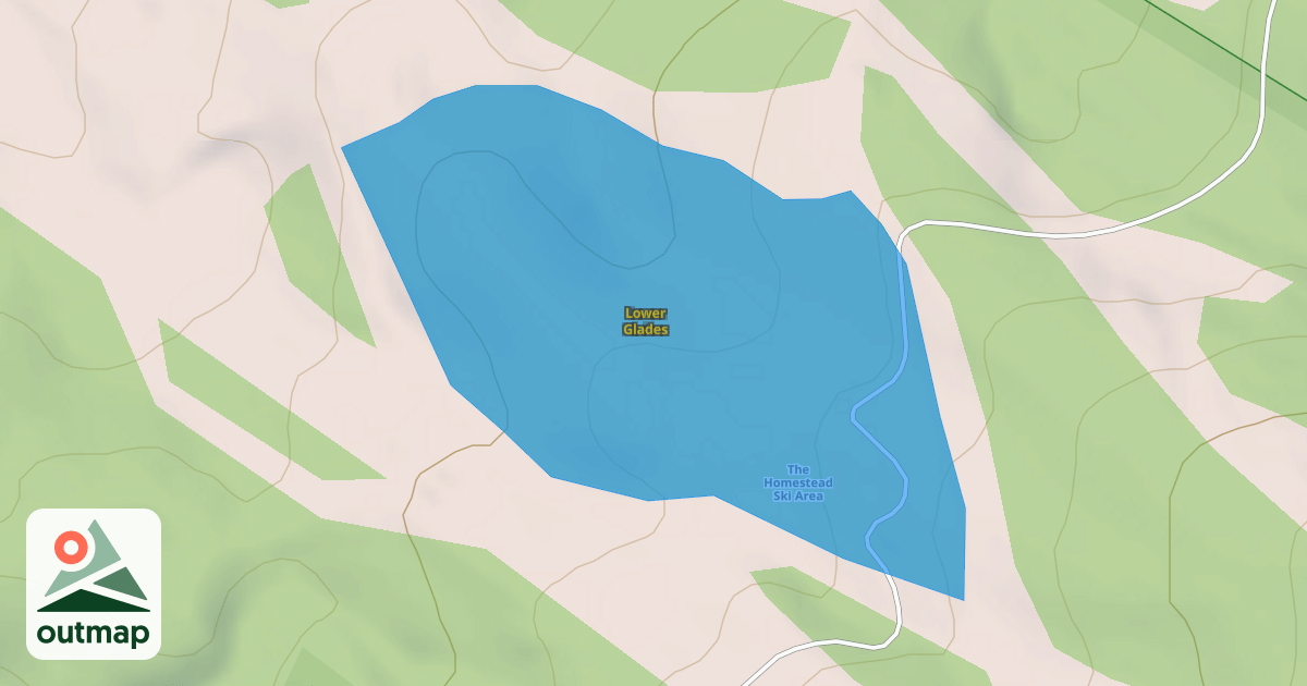 Map of Lower Glades