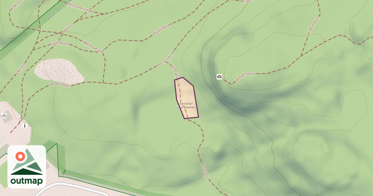 Map of Secteur Les Dames