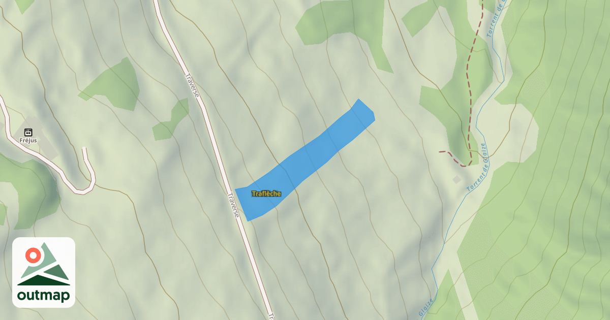Map of Traflèche