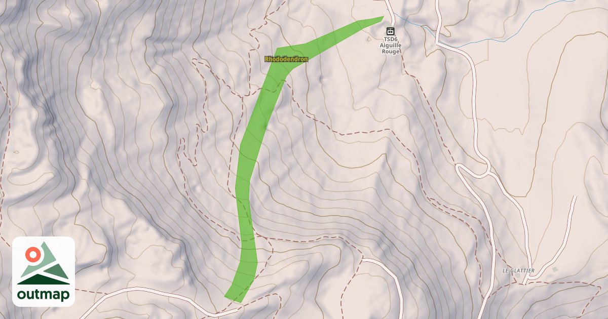 Map of Rhododendron