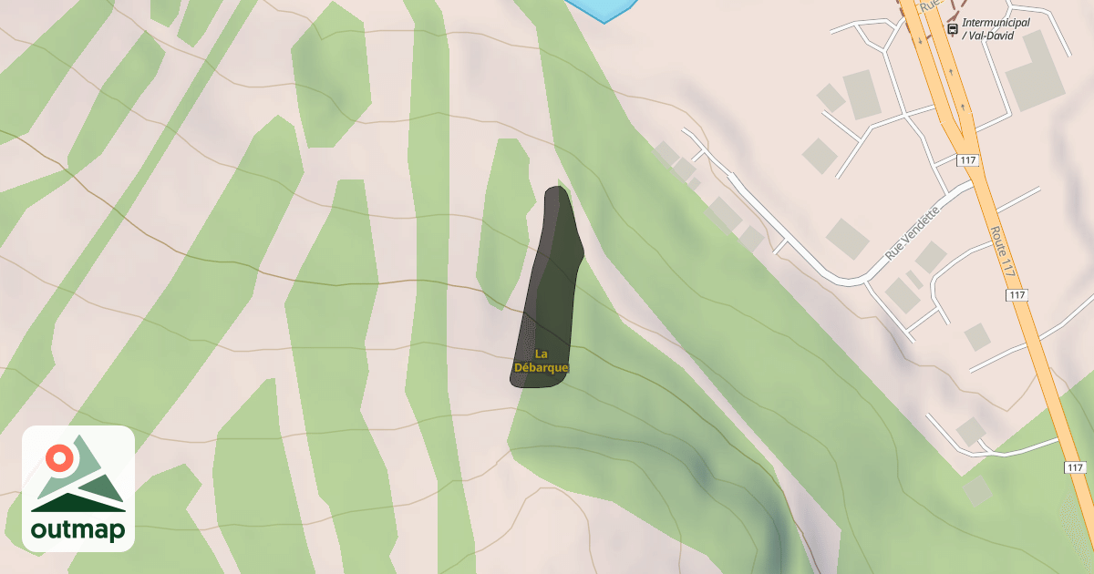 Map of La Débarque