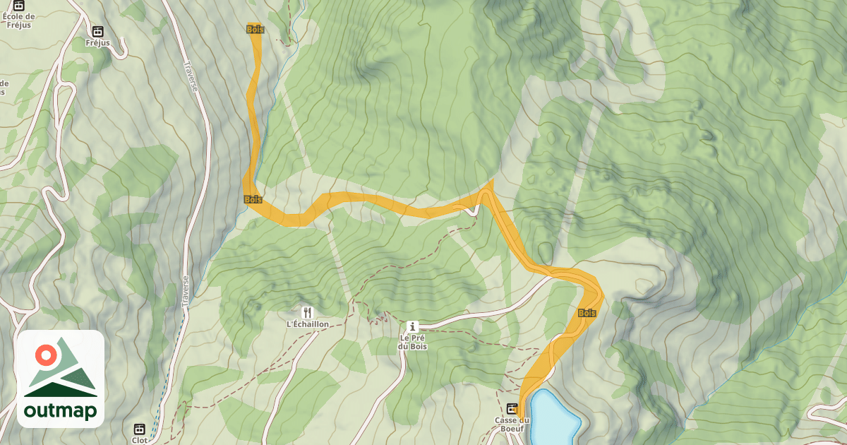 Map of Bois