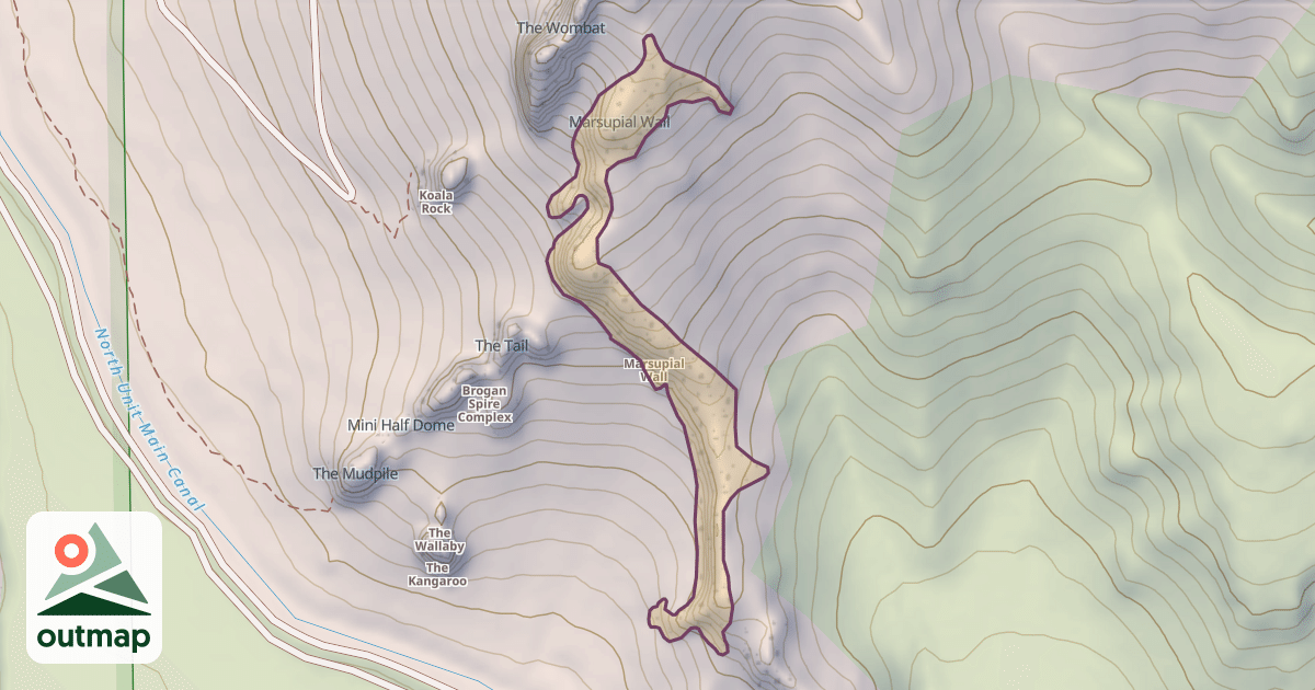 Map of Marsupial Wall