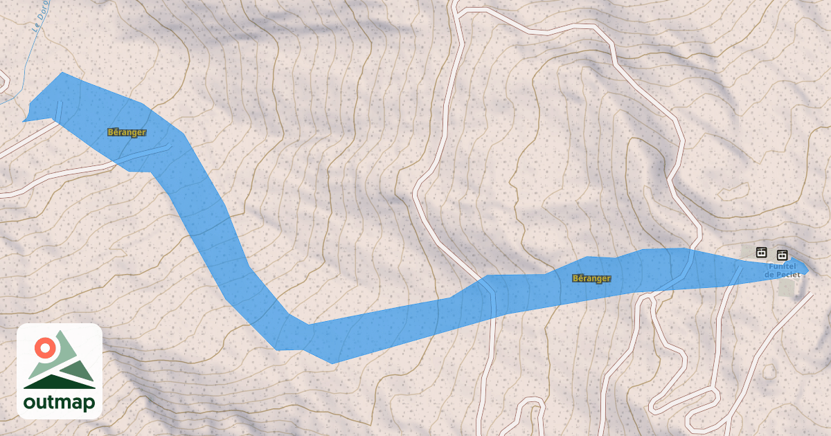 Map of Béranger