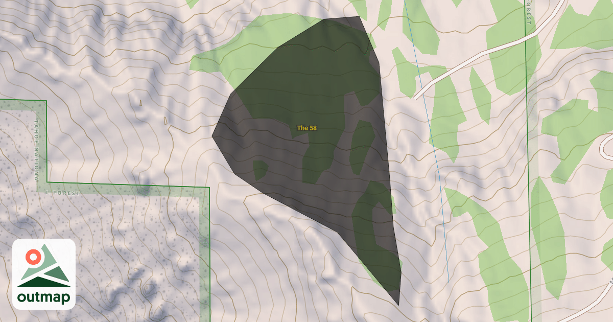 Map of The 58