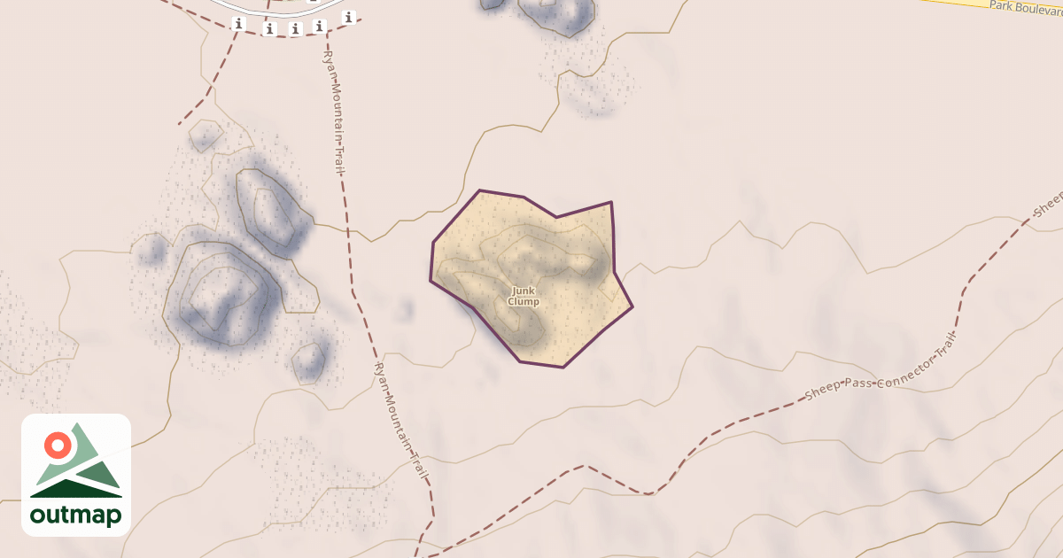 Map of Junk Clump