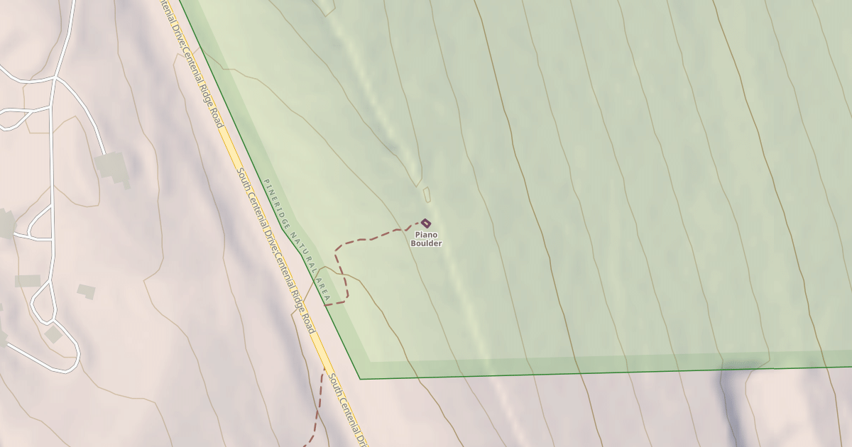 Map preview of Piano Boulder