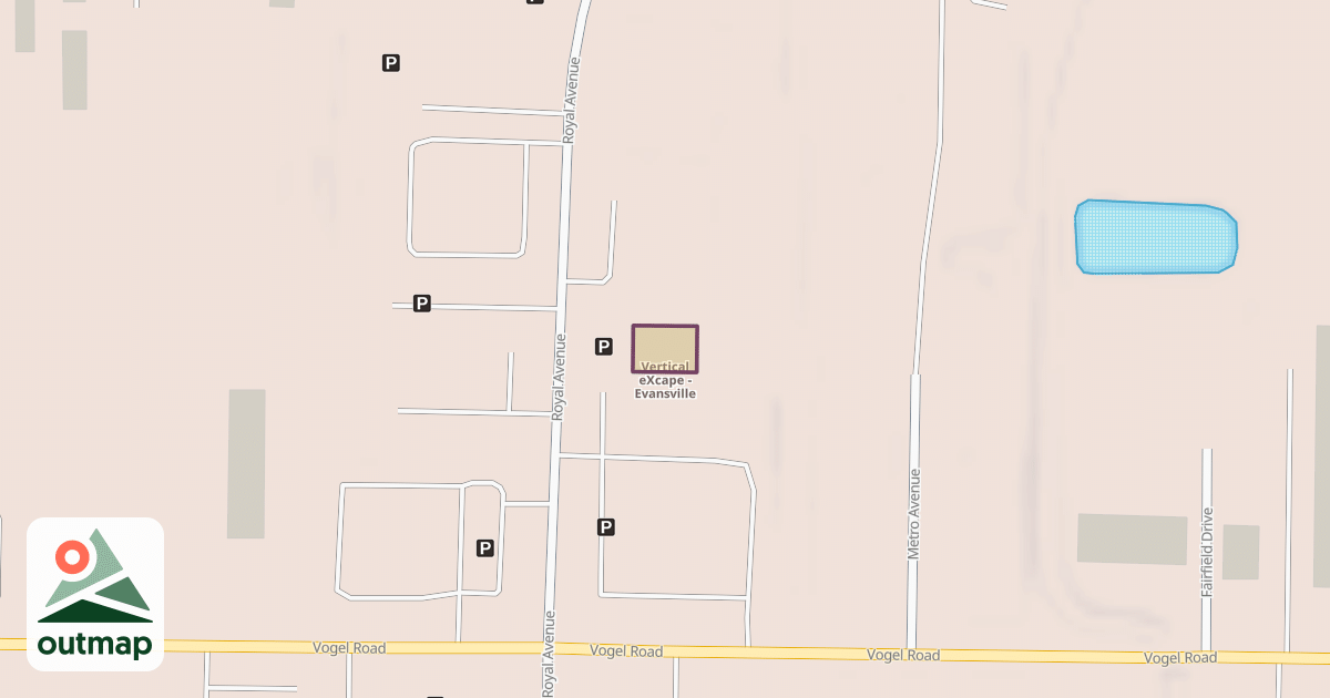 Map of Vertical eXcape - Evansville