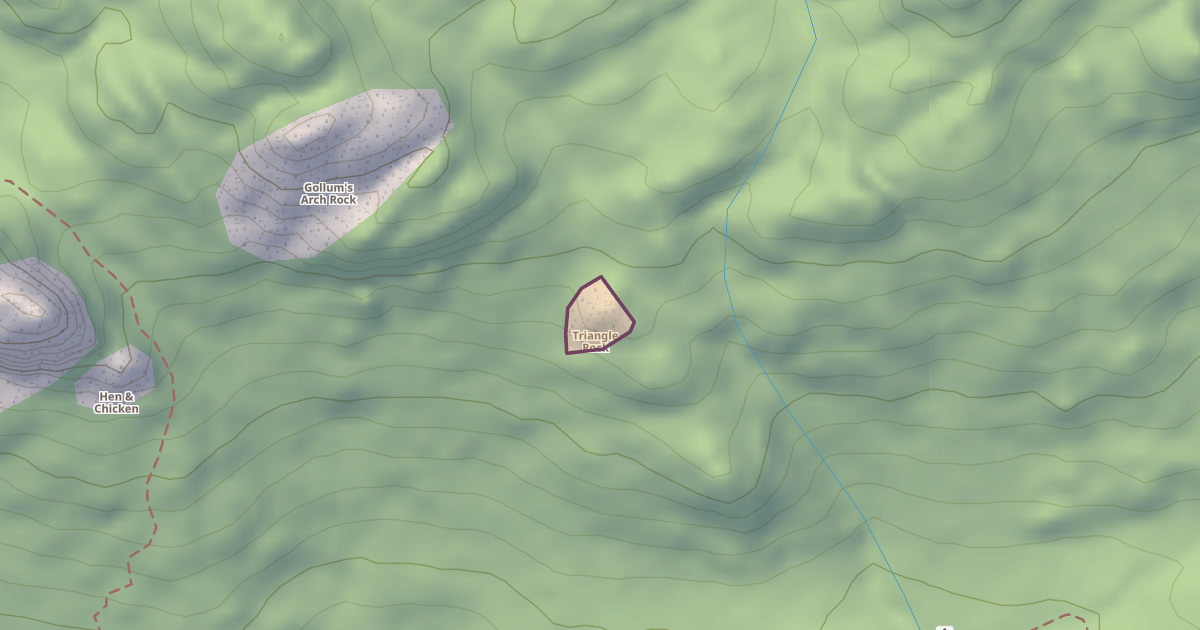 Map preview of Triangle Rock
