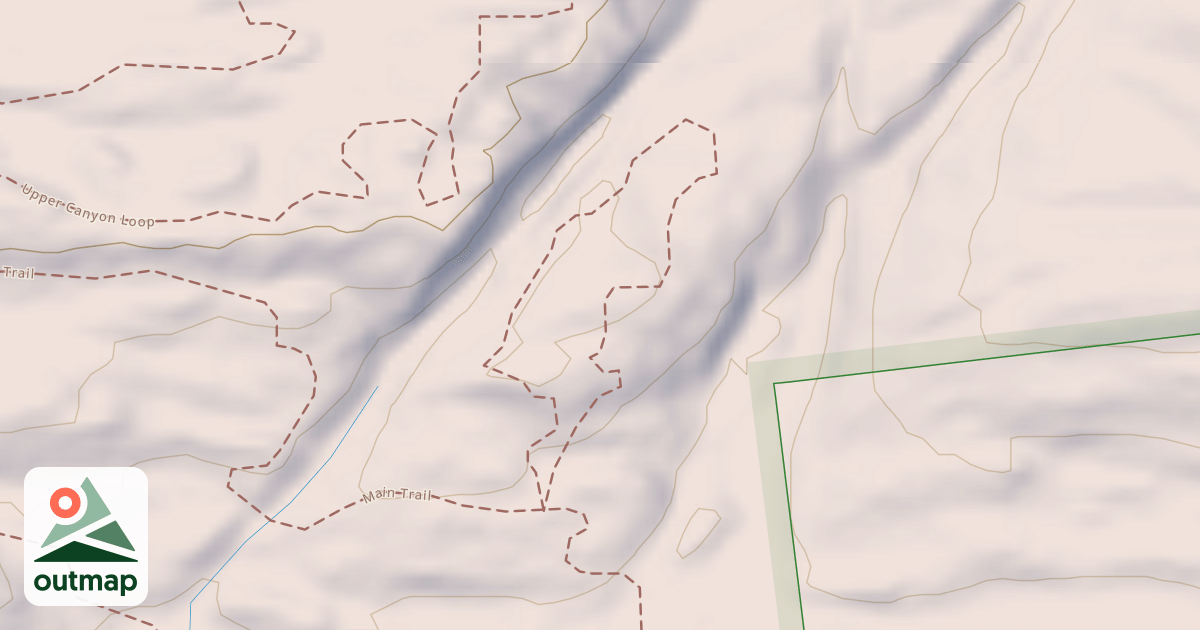 Map of Devil's Den