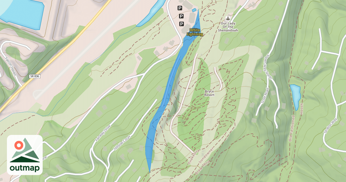 Map of White Lightning