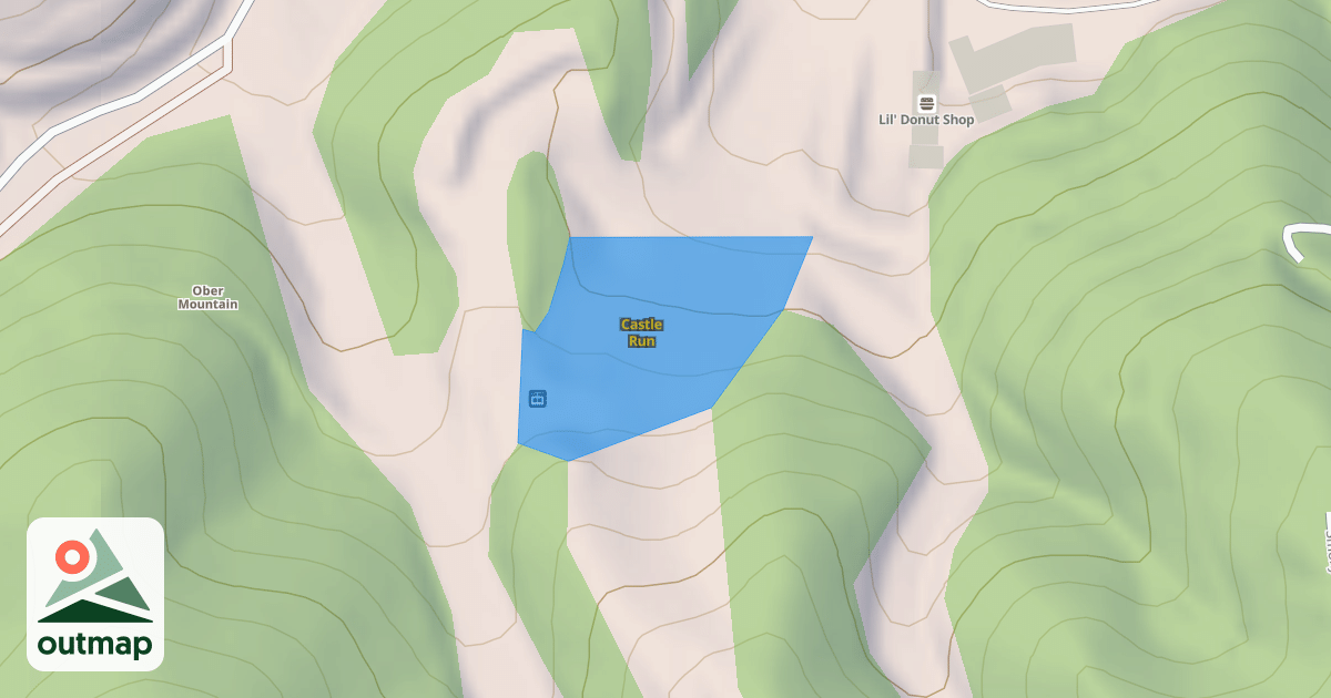 Map of Castle Run