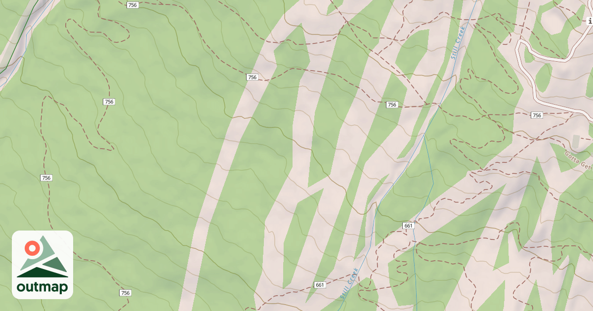 Map of Paintbrush
