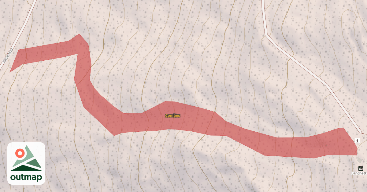 Map of Combes