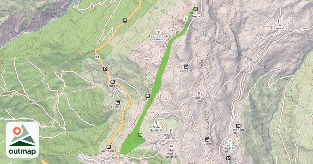 Map of Tétras