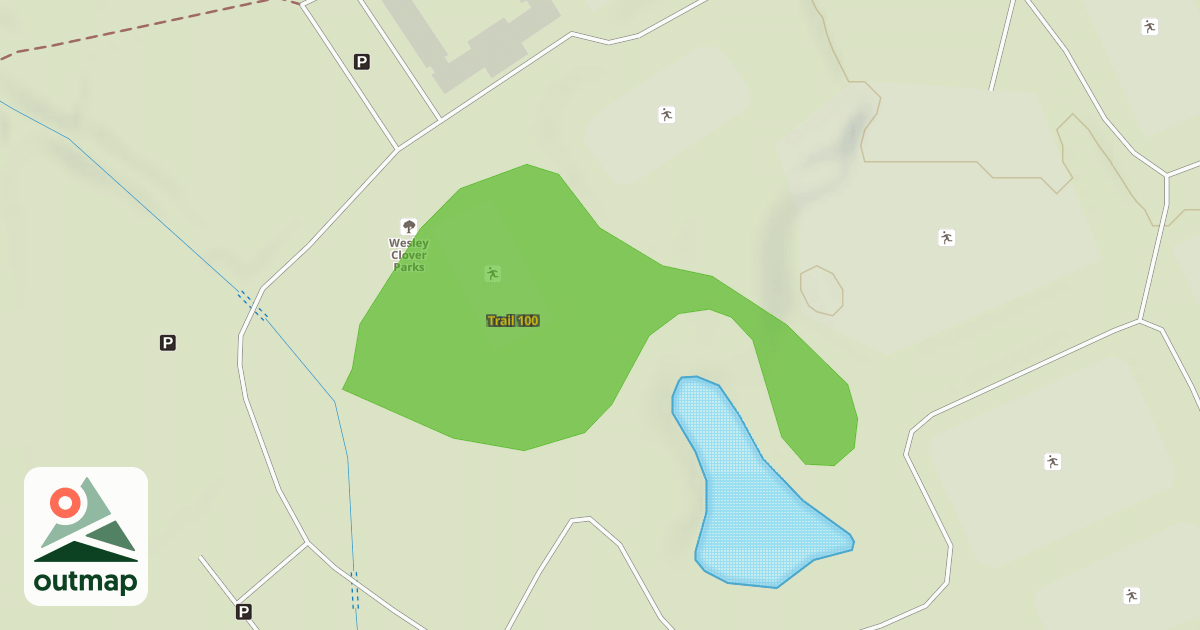 Map of Trail 100