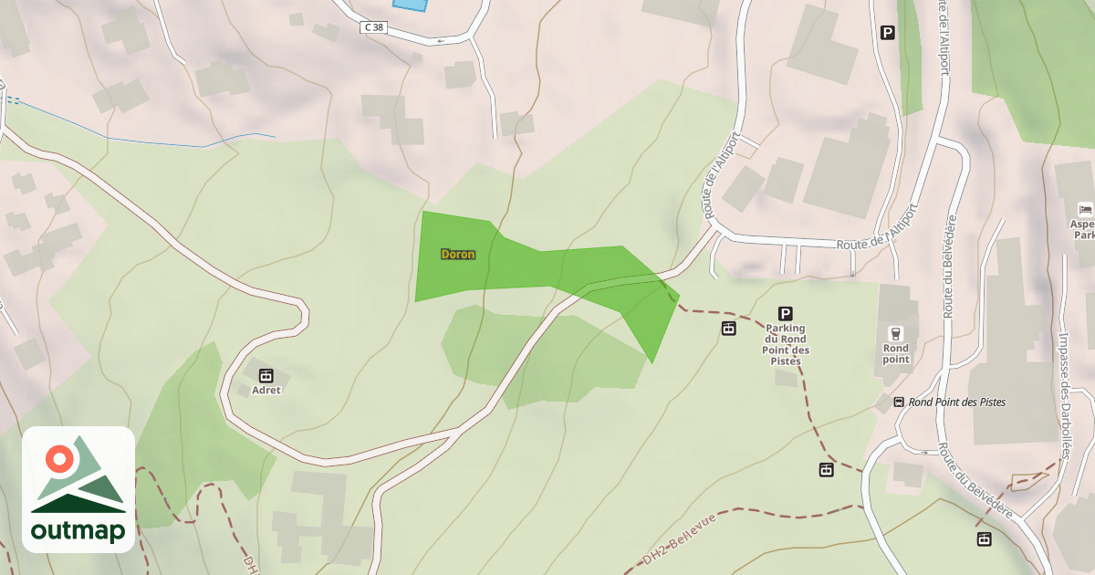 Map of Doron
