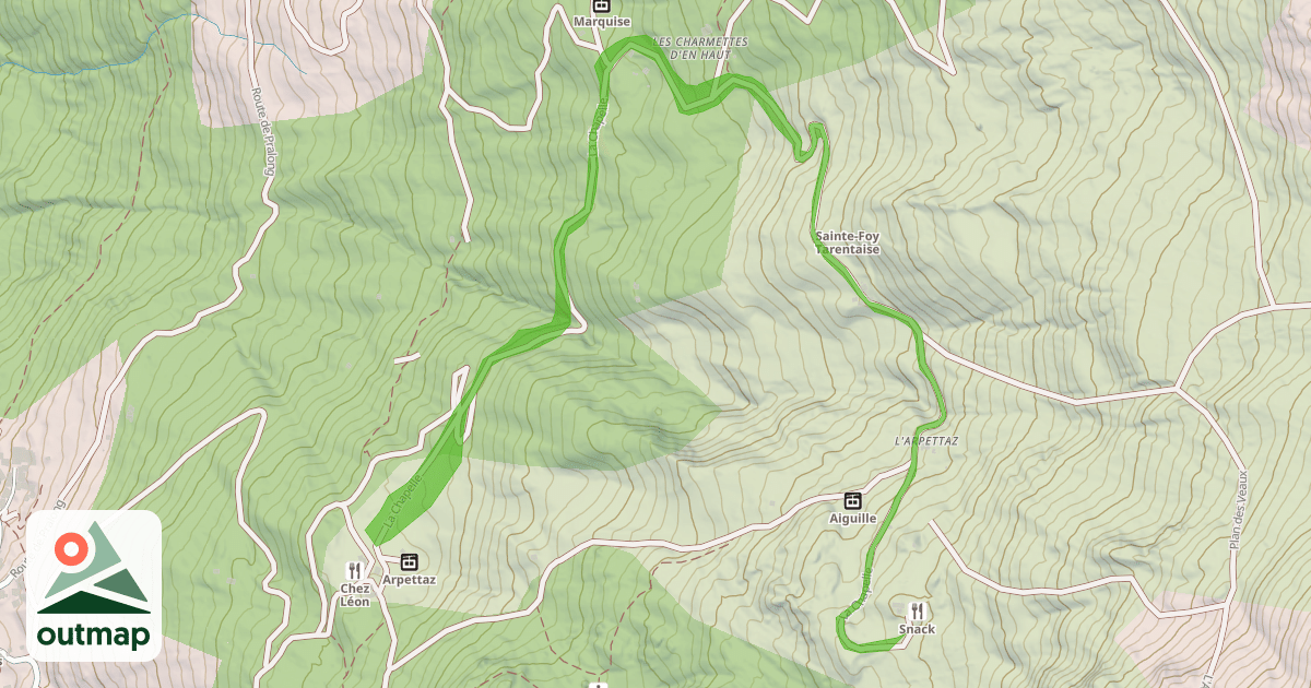Map of La Chapelle