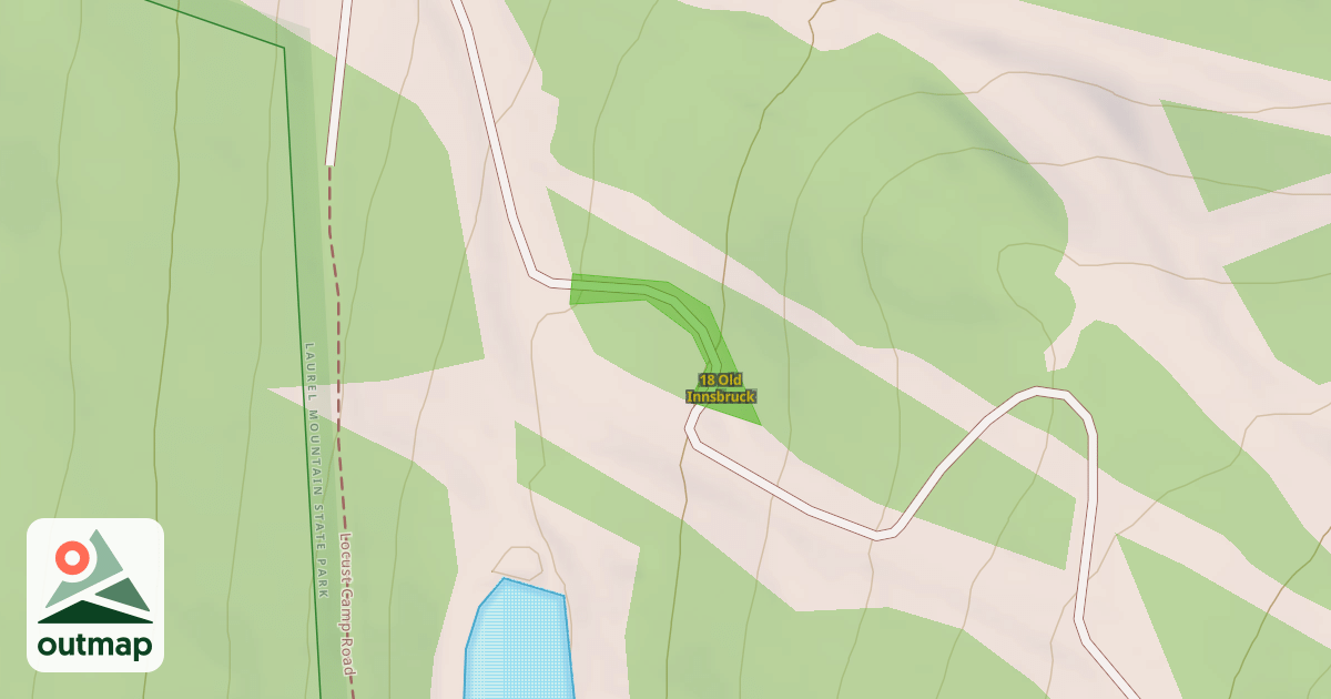 Map of 18 Old Innsbruck