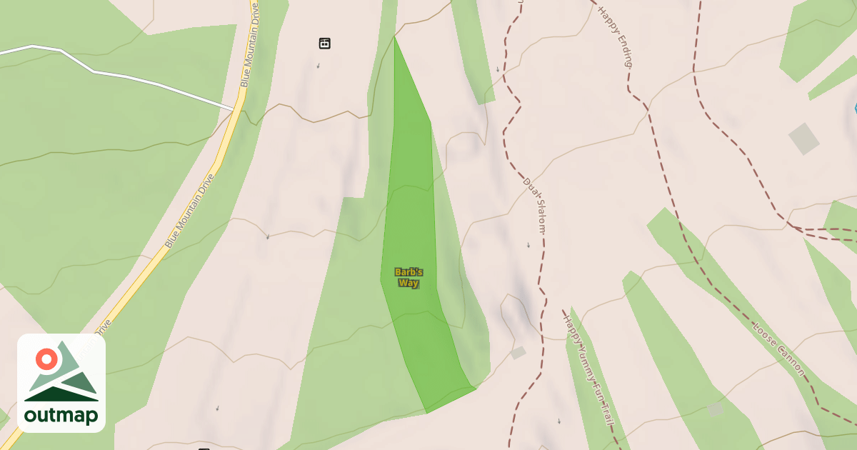 Map of Barb's Way