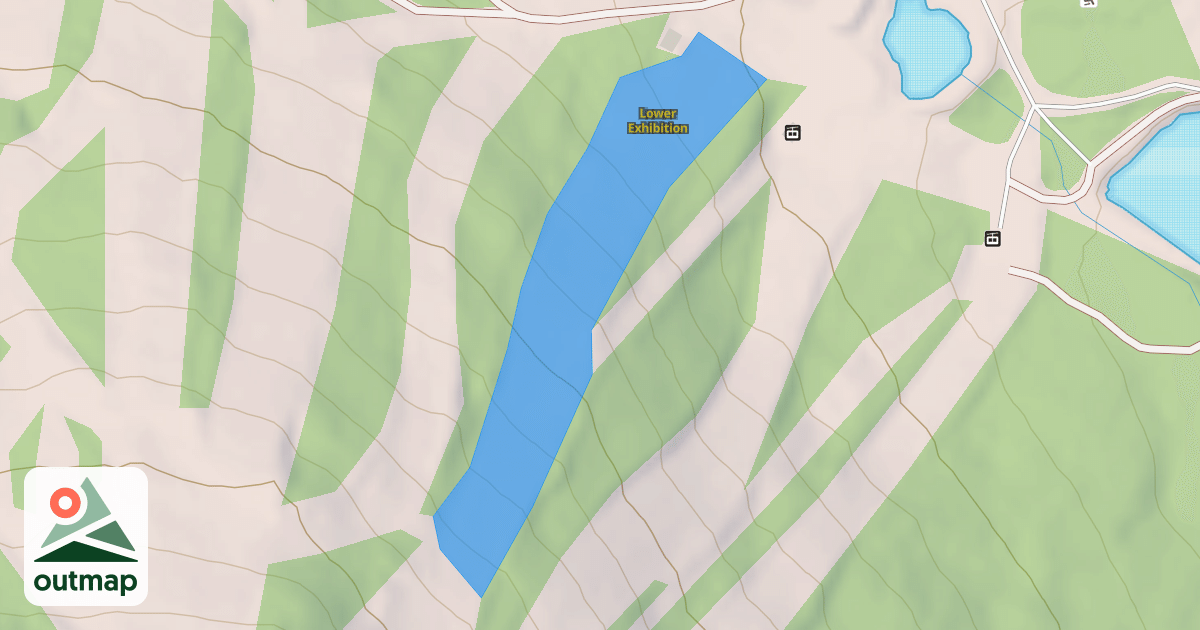 Map of Lower Exhibition