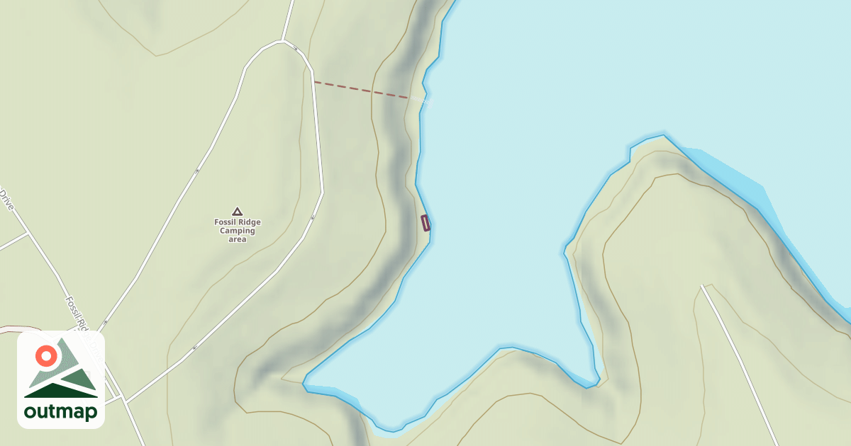 Map of Climbing Boulder