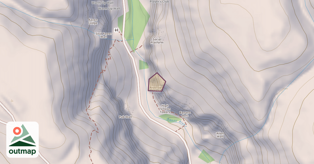 Map of Riverside Island
