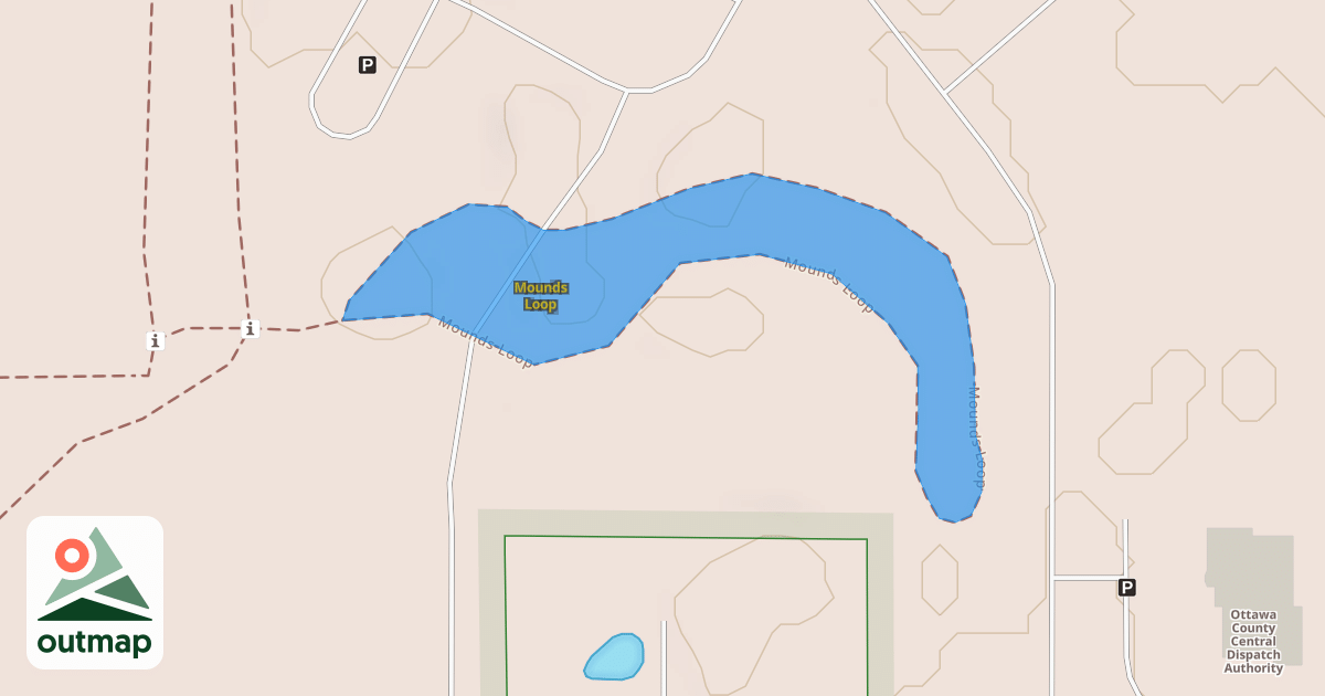 Map of Mounds Loop