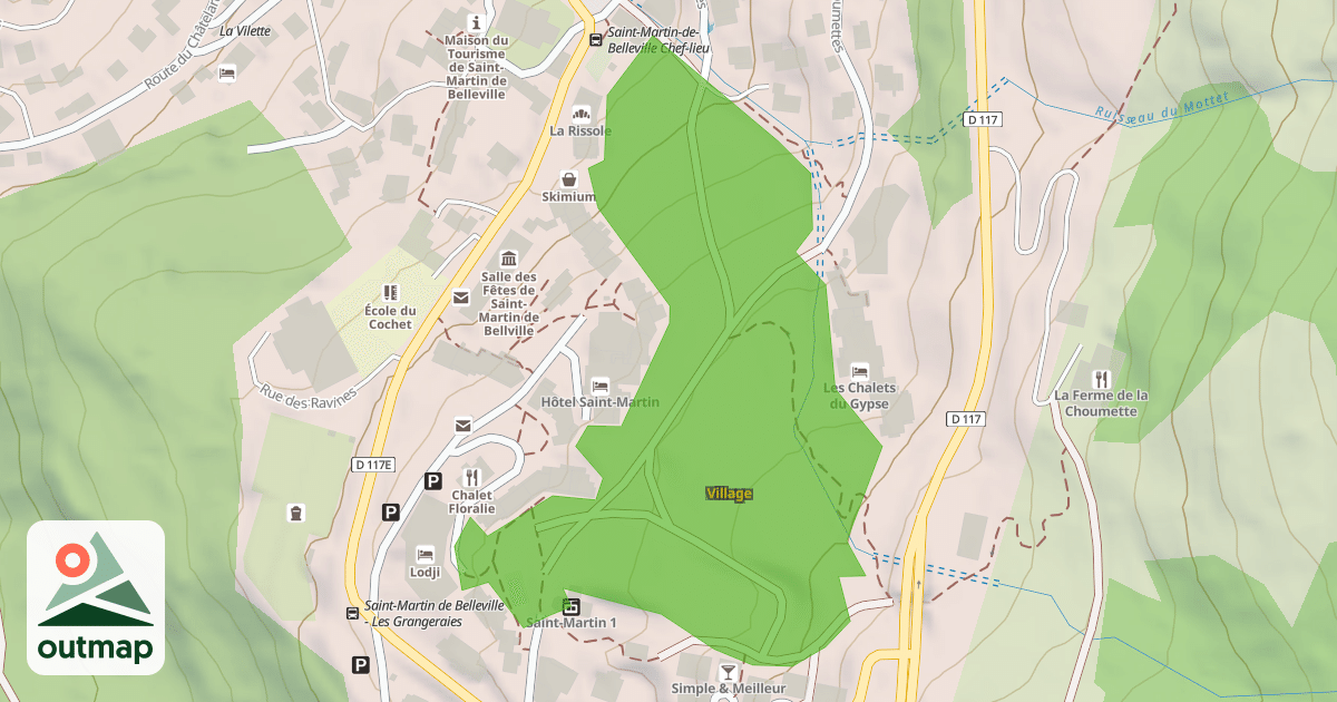Map of Village