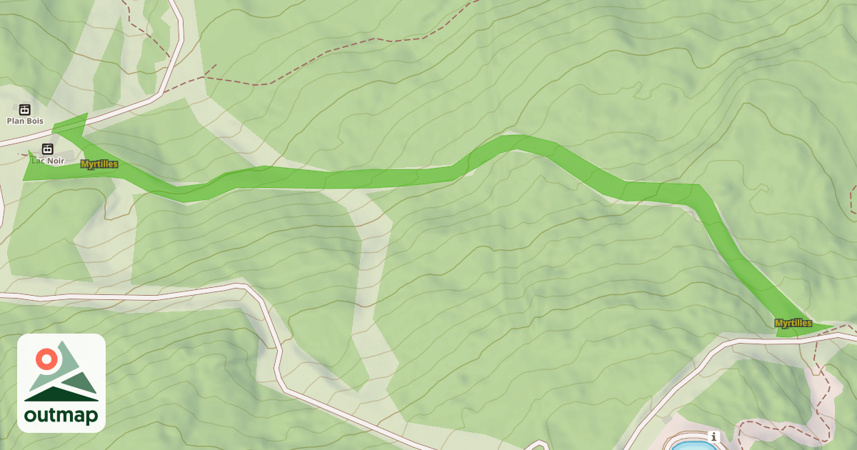 Map of Myrtilles