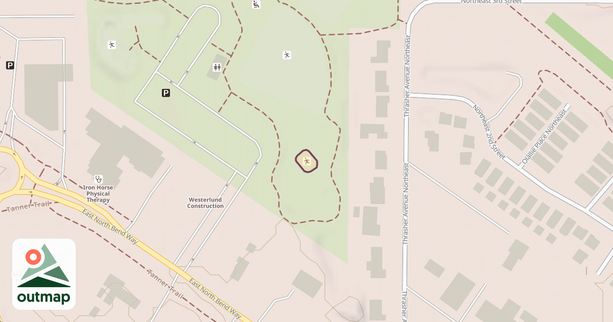 Map of Climbing Site