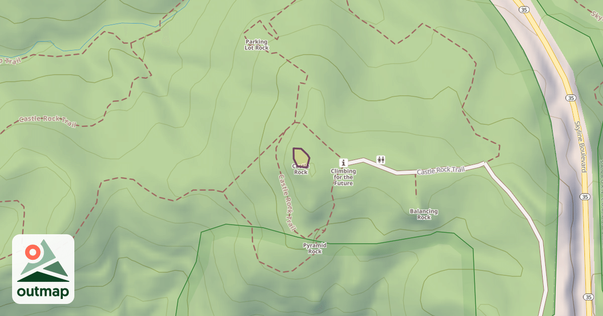 Map of Castle Rock
