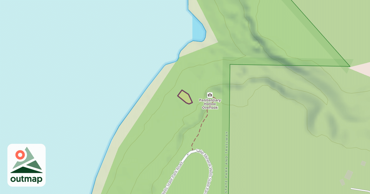 Map of Climbing Site